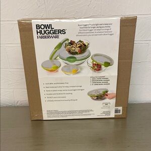 Farberware Bowl Huggers Set, 5pc set, BPA FREE